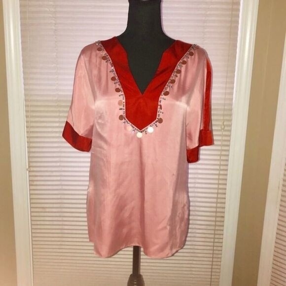 Tory Burch Bohemian Blouse NWT - Picture 1 of 5